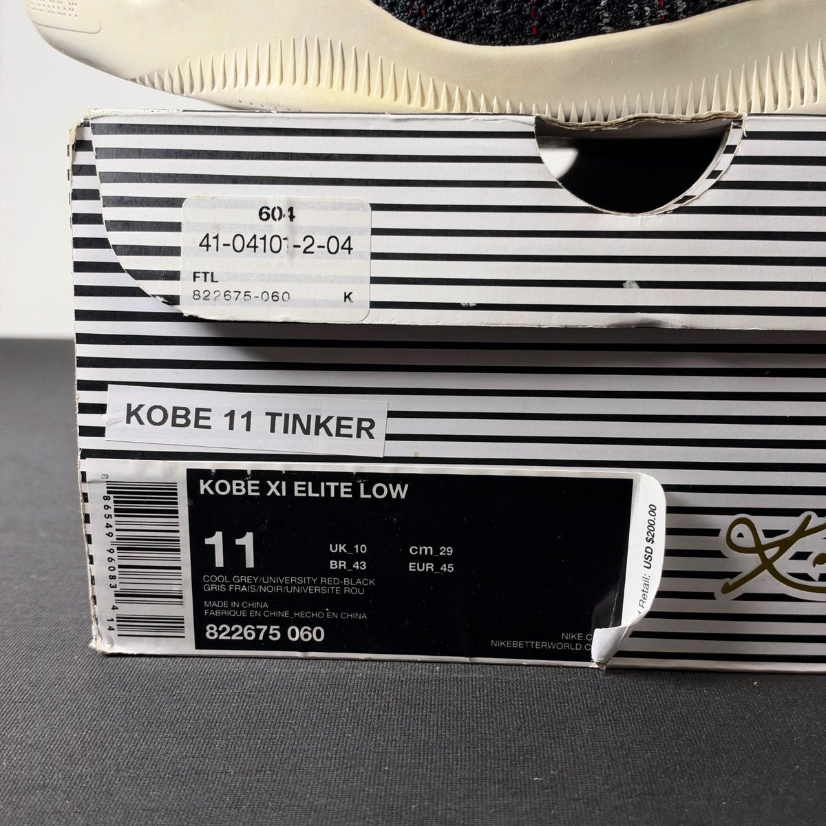 Nike Kobe 11 Elite Low Tinker (Size 11) - Image 4