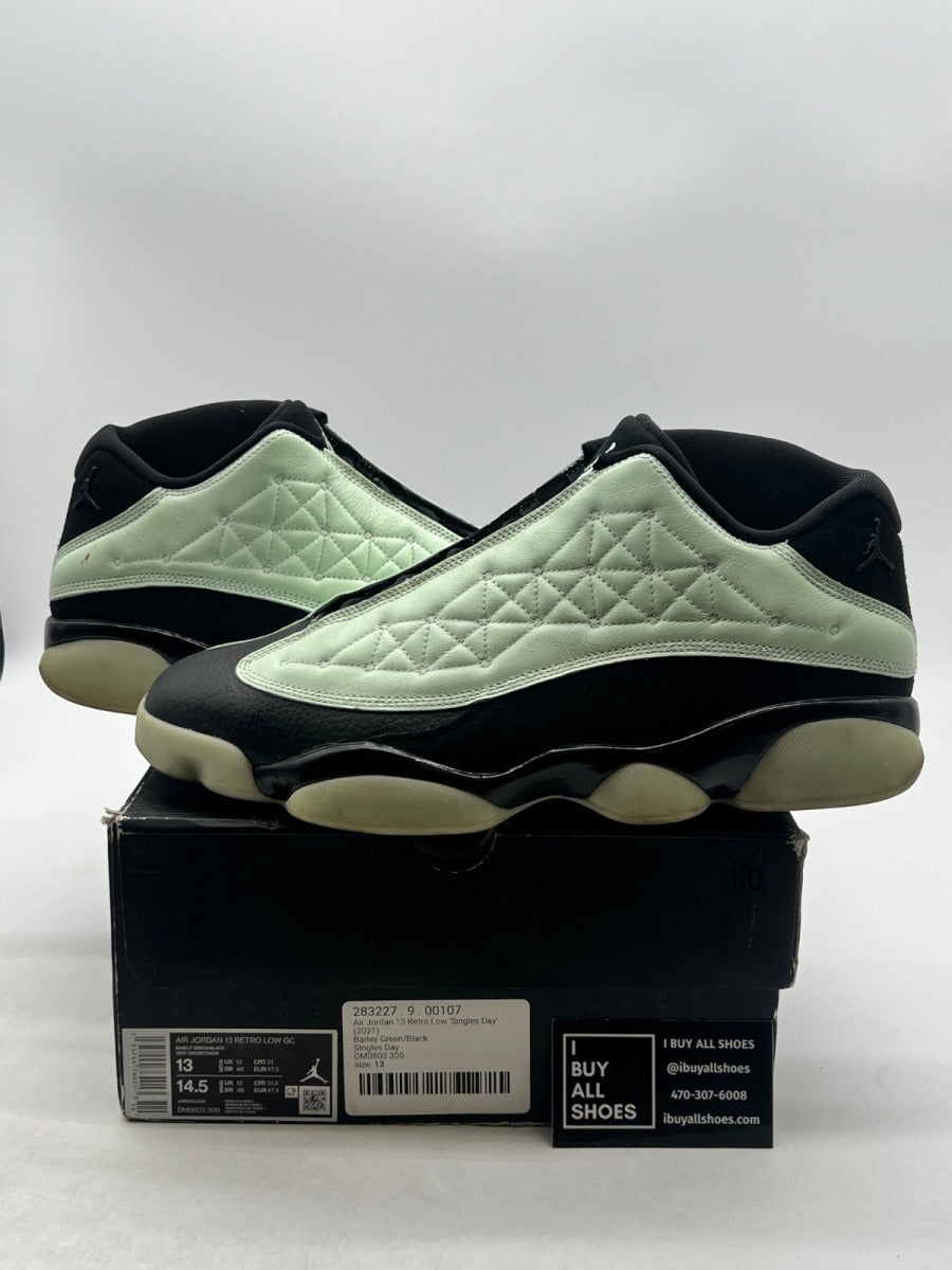 Jordan 13 Retro Low Singles' Day (2021) 13 (Moderately Worn Pre-Owned) - Image 1