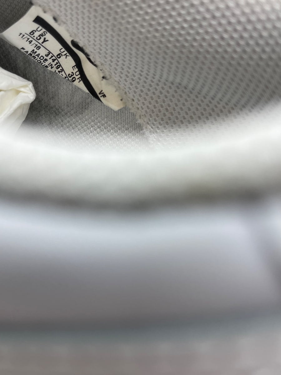 Nike Air Force 1 Low White (GS) 6.5Y (Moderately Worn Pre-Owned) - Image 8
