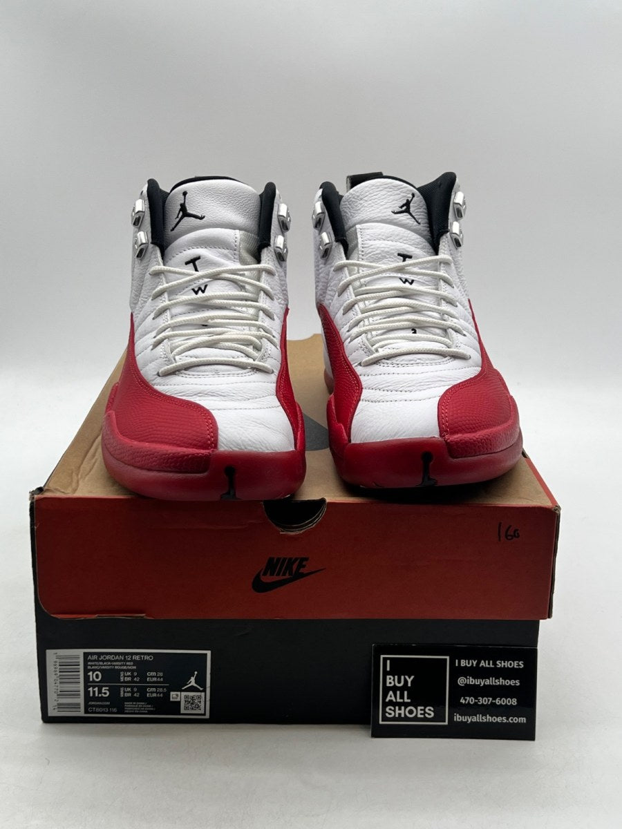 Jordan 12 Retro Cherry (2023) 10 (Lightly Worn Pre-Owned) - Image 2