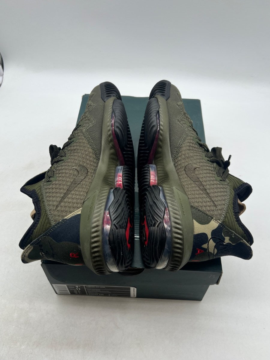 Nike LeBron 16 Low Camo 9.5 (Lightly Worn Pre-Owned) - Image 9