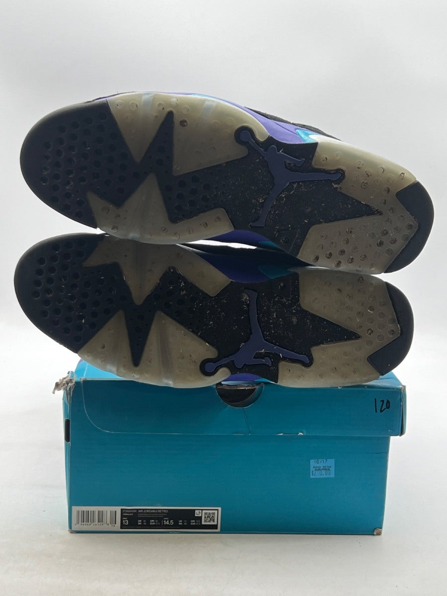 Jordan 6 Retro Aqua 13 (Moderately Worn Pre-Owned) - Image 8