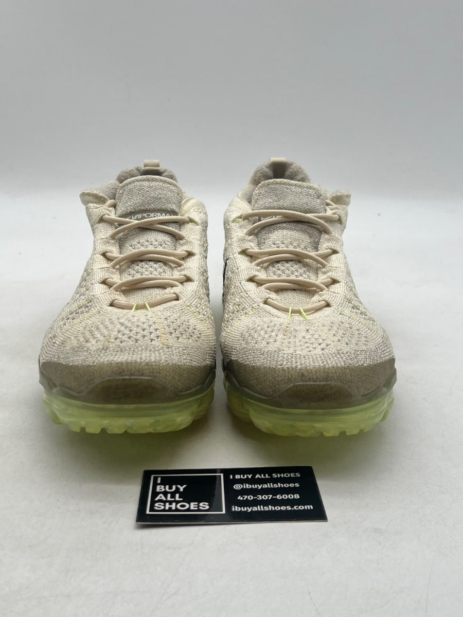 Nike Air VaporMax 2023 Flyknit Coconut Milk Neutral Olive 11 (Lightly Worn Pre-Owned) - Image 2