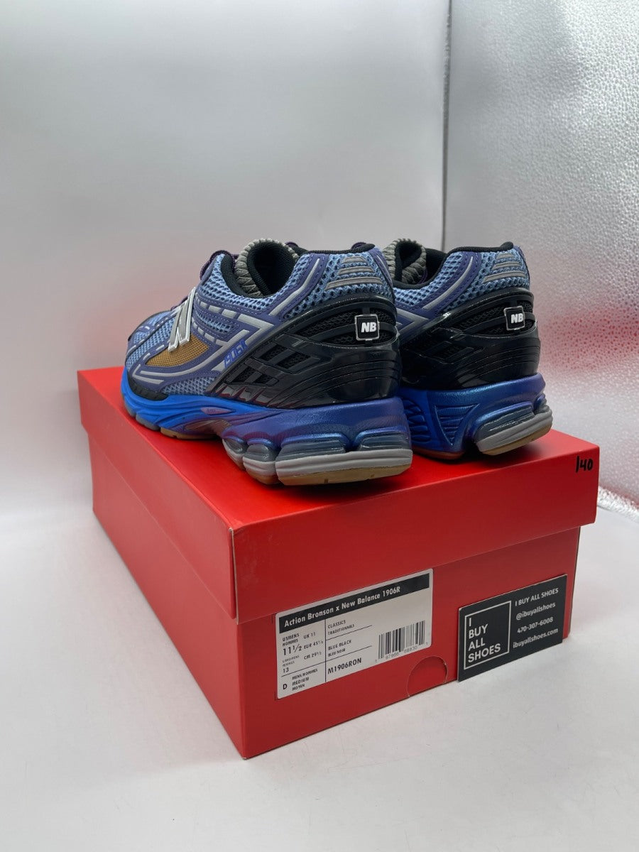New Balance 1906R Action Bronson Medusa Azul 11.5 (Moderately Worn Pre-Owned) - Image 4