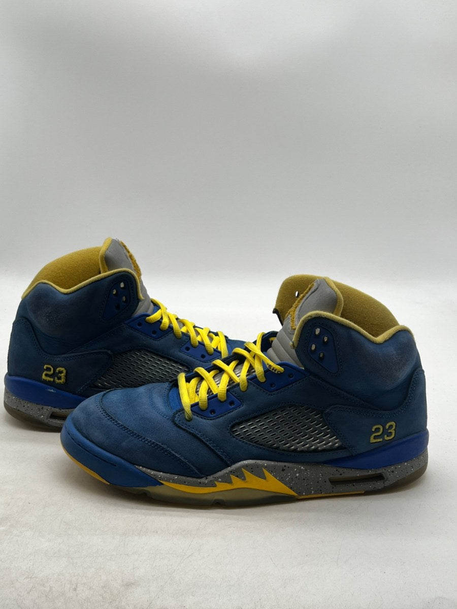 Jordan 5 Retro JSP Laney Varsity Royal 11 (Heavily Worn Pre-Owned)JordanVarsity Royal/Varsity Maize-Light Charcoal - Image 1