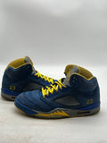 Jordan 5 Retro JSP Laney Varsity Royal 11 (Heavily Worn Pre-Owned)JordanVarsity Royal/Varsity Maize-Light Charcoal - Image 1