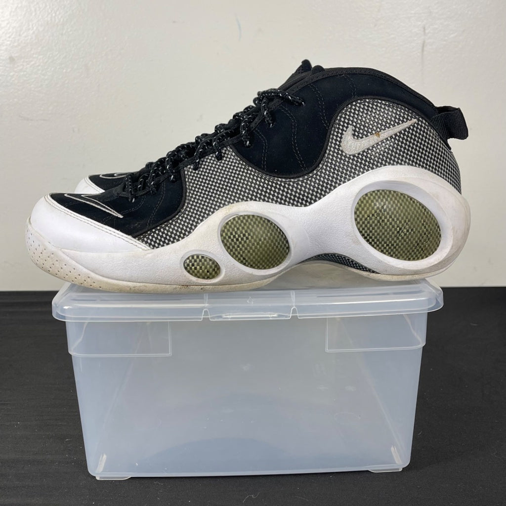 Nike Air Zoom Flight 95 Black White (2008) (Size 10.5) Moderately Worn - Image 3