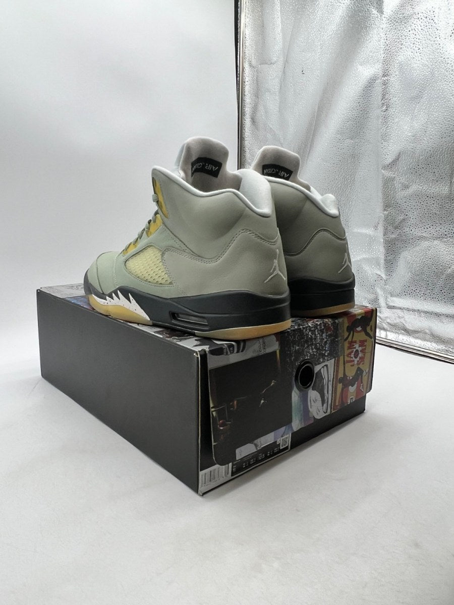 Jordan 5 Retro Jade Horizon 11 (Lightly Worn Pre-Owned)JordanJade Horizon/Light Silver-Anthracite-Pink Glaze - Image 4