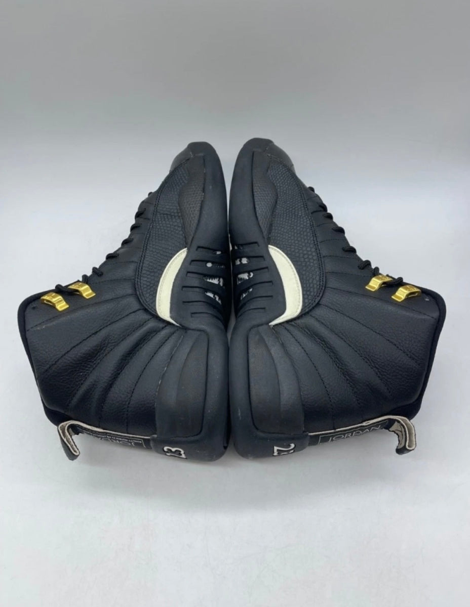 Jordan 12 Retro The Master 10.5 (Moderately Worn Pre-Owned)JordanBlack/Rattan-White-Metallic Gold - Image 5