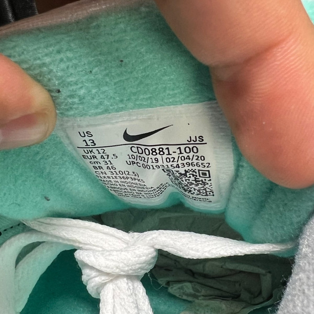 Nike Air Max 90 Recraft Turquoise 13 (Lightly Worn Pre-Owned)NikeWhite/Particle Grey-Black-Turquoise - Image 6