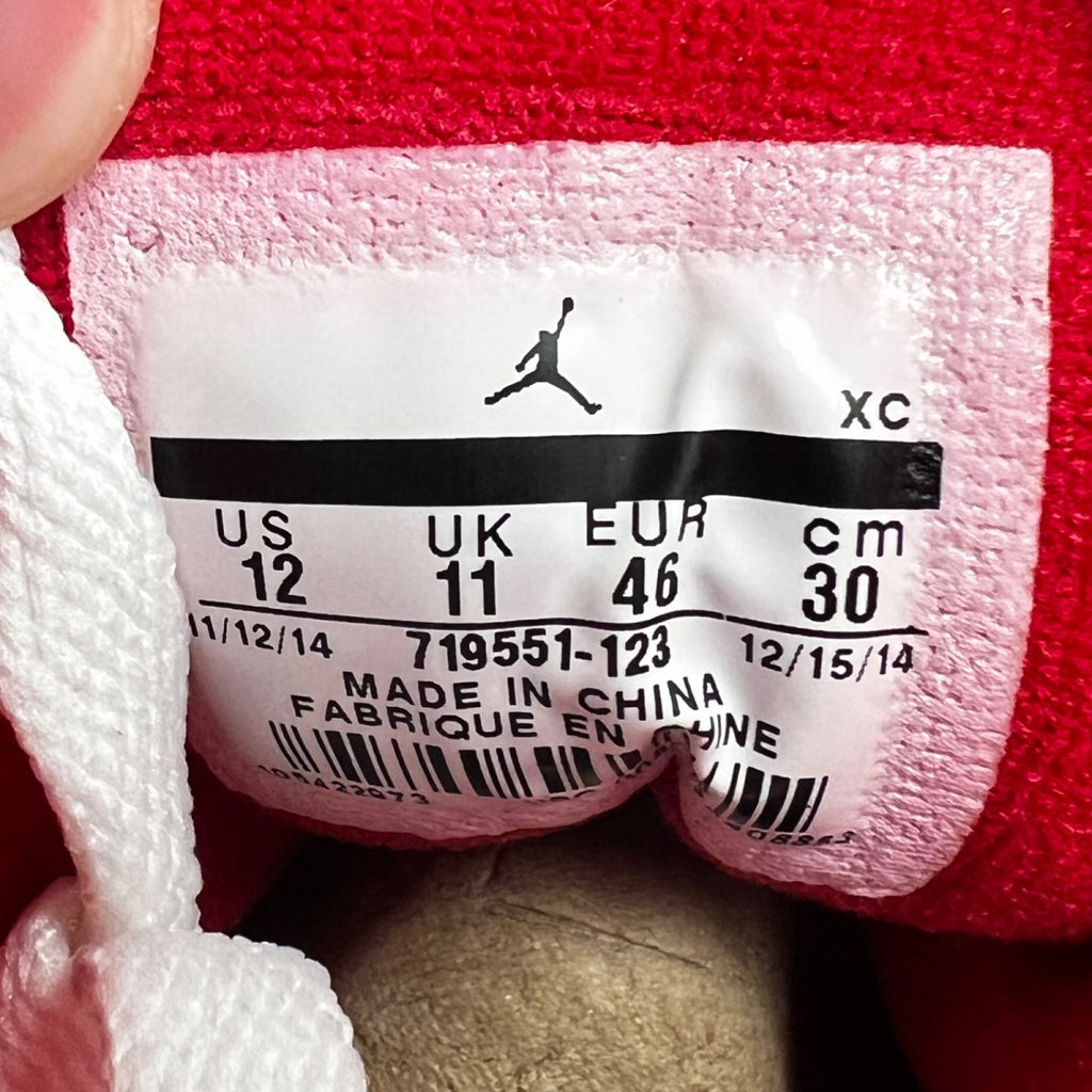 Jordan 1 Retro Hare Jordan (2015) 12 (New Pre-Owned)JordanWhite/True Red-Light Silver-Black - Image 7