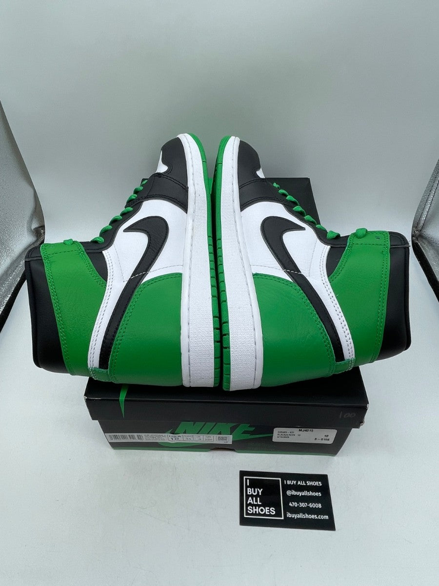 Jordan 1 Retro High OG Lucky Green 10 (Moderately Worn Pre-Owned) - Image 6