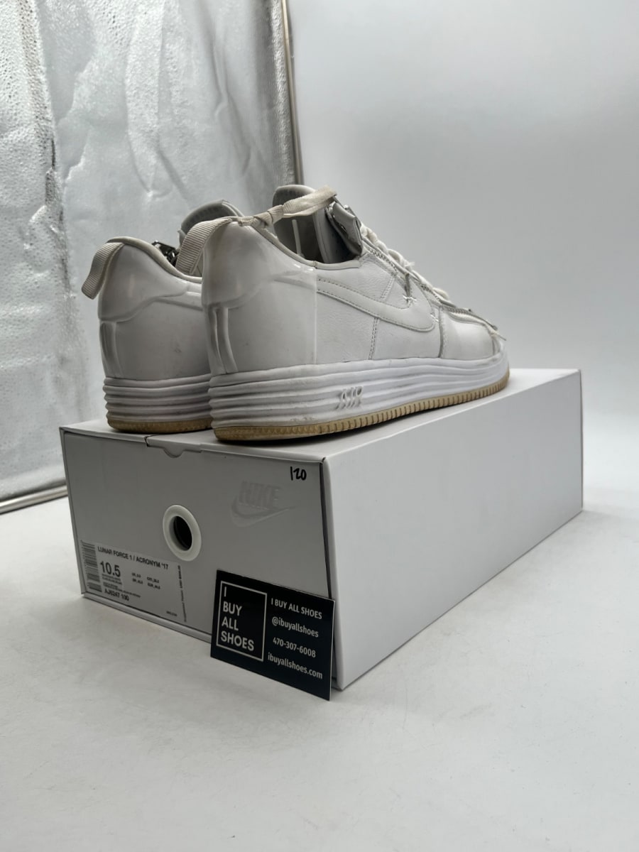 Nike Lunar Force 1 Low Acronym (AF100) 10.5 (Heavily Worn Pre-Owned) - Image 5