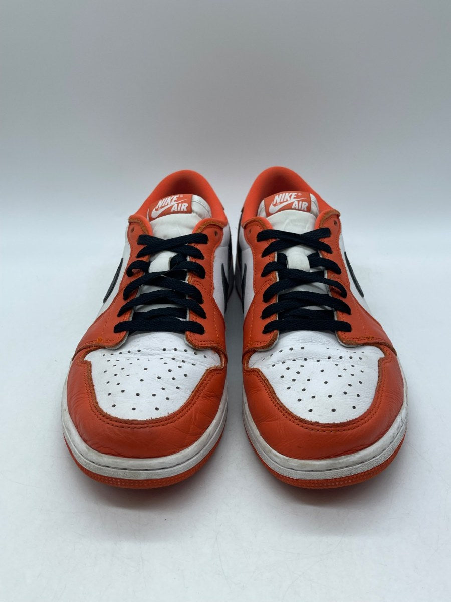 Jordan 1 Low Starfish 12 (Moderately Worn Pre-Owned)JordanStarfish/White-Black - Image 2