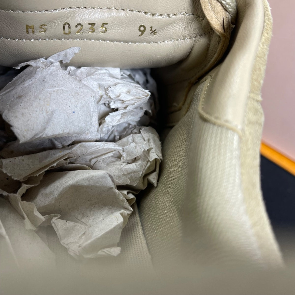 Louis Vuitton LV Footprint Soccer Beige 9.5 (Moderately Worn Pre-Owned)Louis VuittonBeige - Image 6