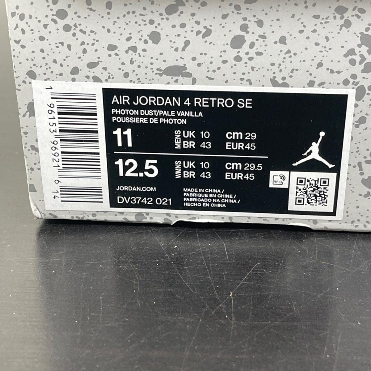 Jordan 4 Retro SE Craft Photon Dust 11 (Moderately Worn Pre-Owned)JordanPhoton Dust/Pale Vanilla/Off White/Grey Fog/Flat Pewter/Sail - Image 7