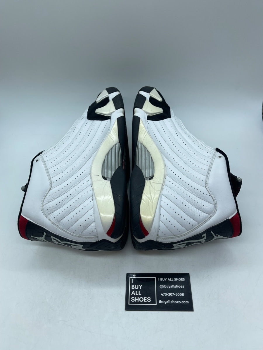 Air Jordan 14 Retro 'Black Toe' 2006 13 (Heavily Worn Pre-Owned) - Image 6