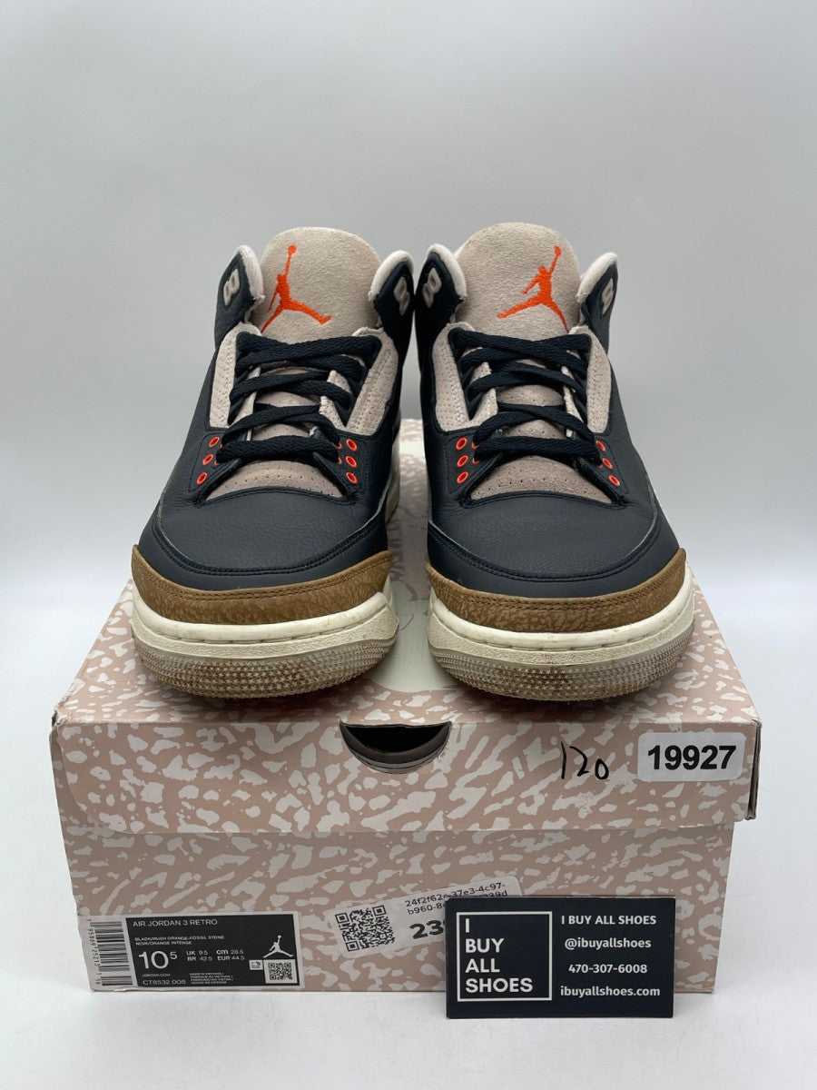 Jordan 3 Retro Desert Elephant 10.5 (Moderately Worn Pre-Owned) - Image 2