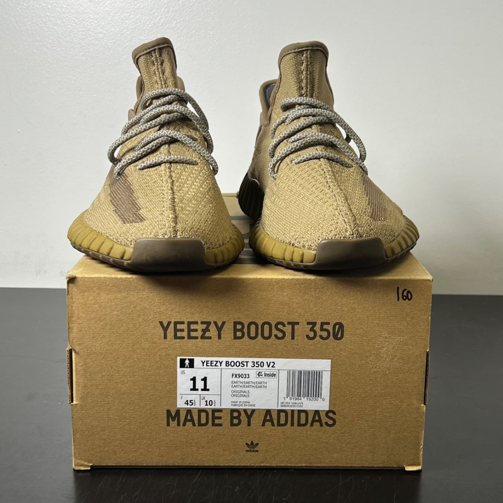 adidas Yeezy Boost 350 V2 Earth 11 (Lightly Worn Pre-Owned)adidasEarth/Earth/Earth - Image 2
