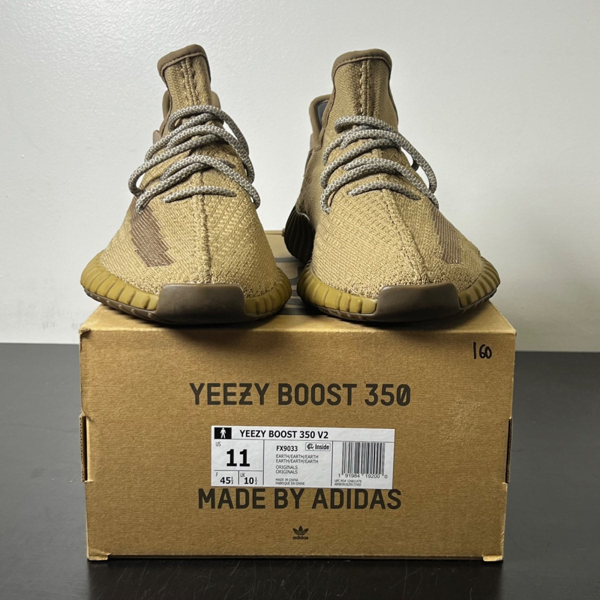 adidas Yeezy Boost 350 V2 Earth 11 (Lightly Worn Pre-Owned)adidasEarth/Earth/Earth - Image 2
