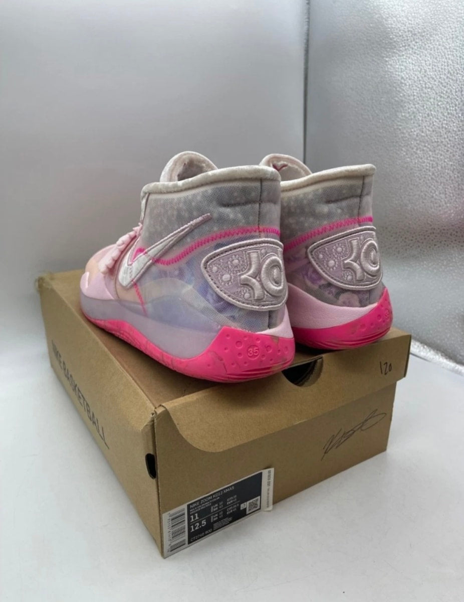 Nike KD 12 Aunt Pearl 11 (Heavily Worn Pre-Owned)NikePink/Pink - Image 6