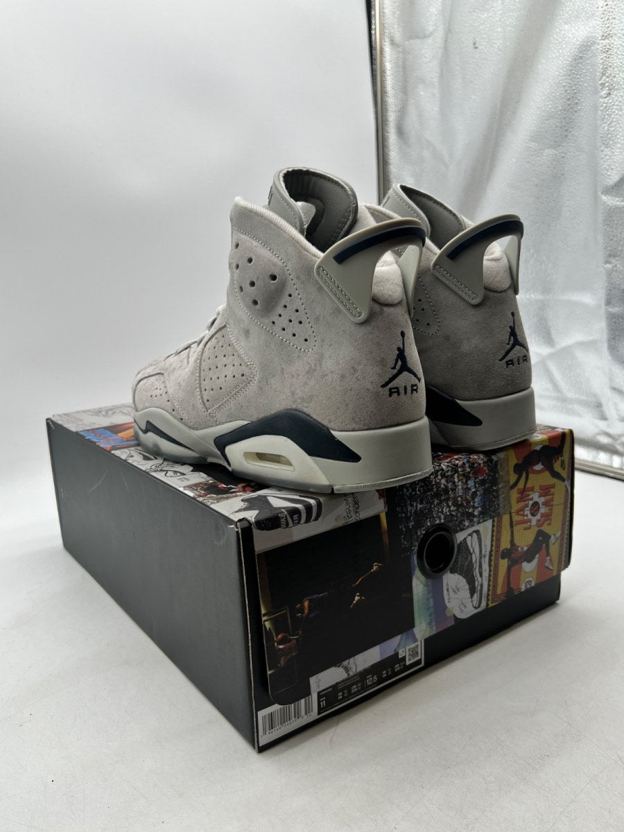 Jordan 6 Retro Georgetown (2022) 11 (Moderately Worn Pre-Owned)JordanMagnet/College Navy - Image 6