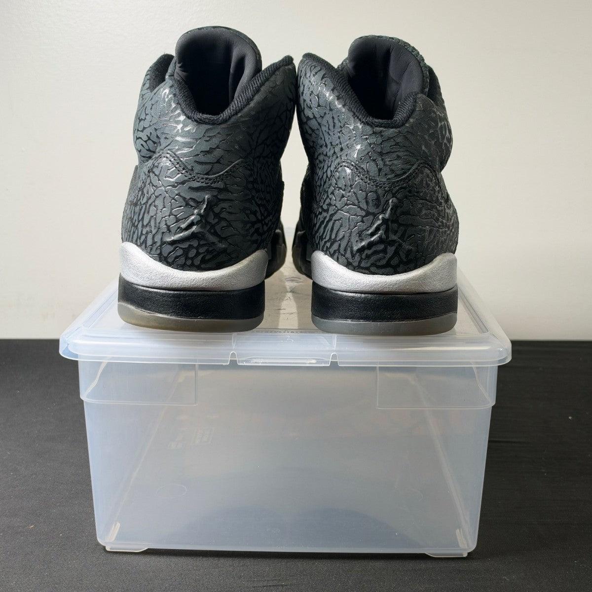 Jordan 5 Retro 3Lab5 Black Silver (Size 9.5) - Image 4