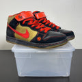 Nike SB Dunk Mid Money Cat 8.5 (Moderately Worn Pre-Owned)NikeBlack/Chile Red - Image 1