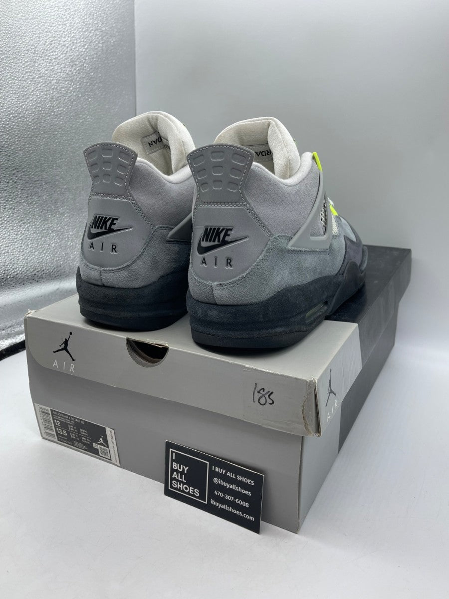 Jordan 4 Retro SE 95 Neon 12 (Moderately Worn Pre-Owned) - Image 5