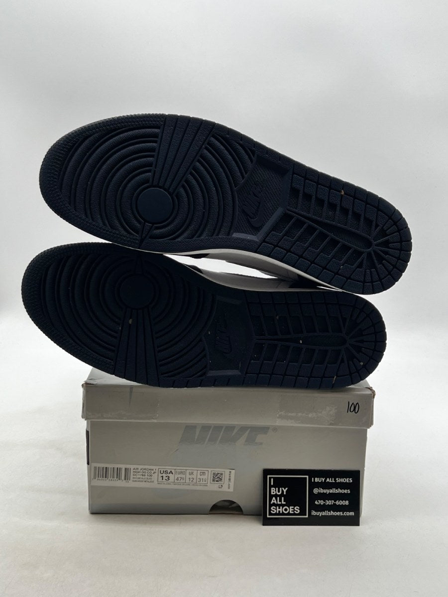 Jordan 1 Retro High CO.JP Midnight Navy (2020) 13 (Lightly Worn Pre-Owned) - Image 8