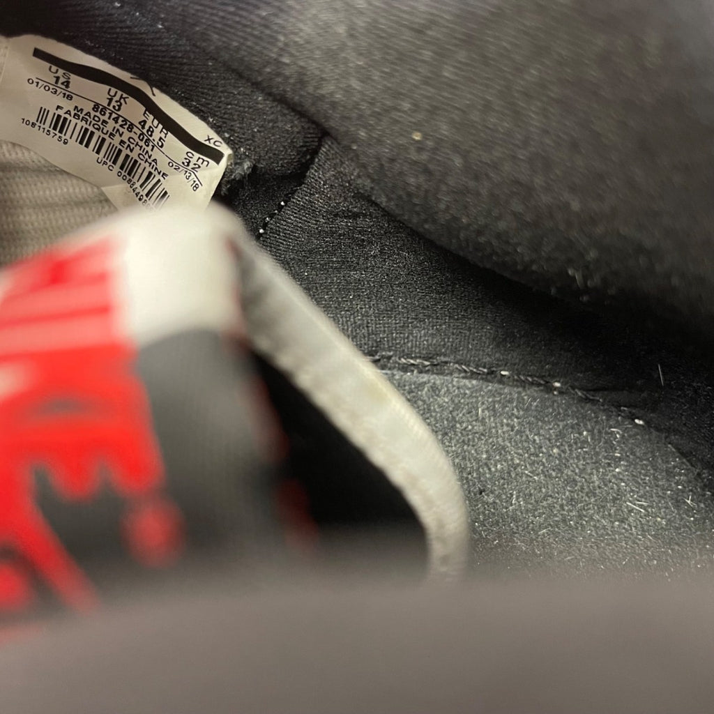 Jordan 1 Retro High Homage To Home (Non-numbered) 14 (Moderately Worn Pre-Owned)JordanBlack/University Red-White - Image 6