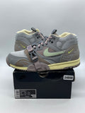 Nike Air Trainer 1 Utility SP Light Smoke Grey Honeydew Particle Grey 12 (Moderately Worn Pre-Owned)NikeLight Smoke Grey/Honeydew-Particle Grey - Image 1