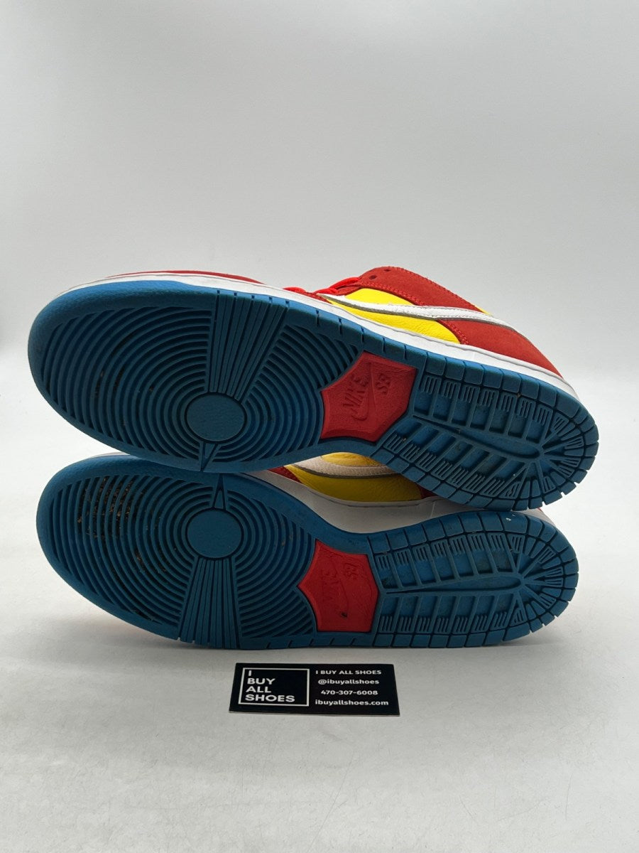 Nike SB Dunk Low Pro Bart Simpson 11.5 (Lightly Worn Pre-Owned) - Image 7