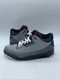 Jordan 3 Retro Wolf Grey 13 (Moderately Worn Pre-Owned)JordanWolf Grey/Metallic Silver/Black/White - Image 1