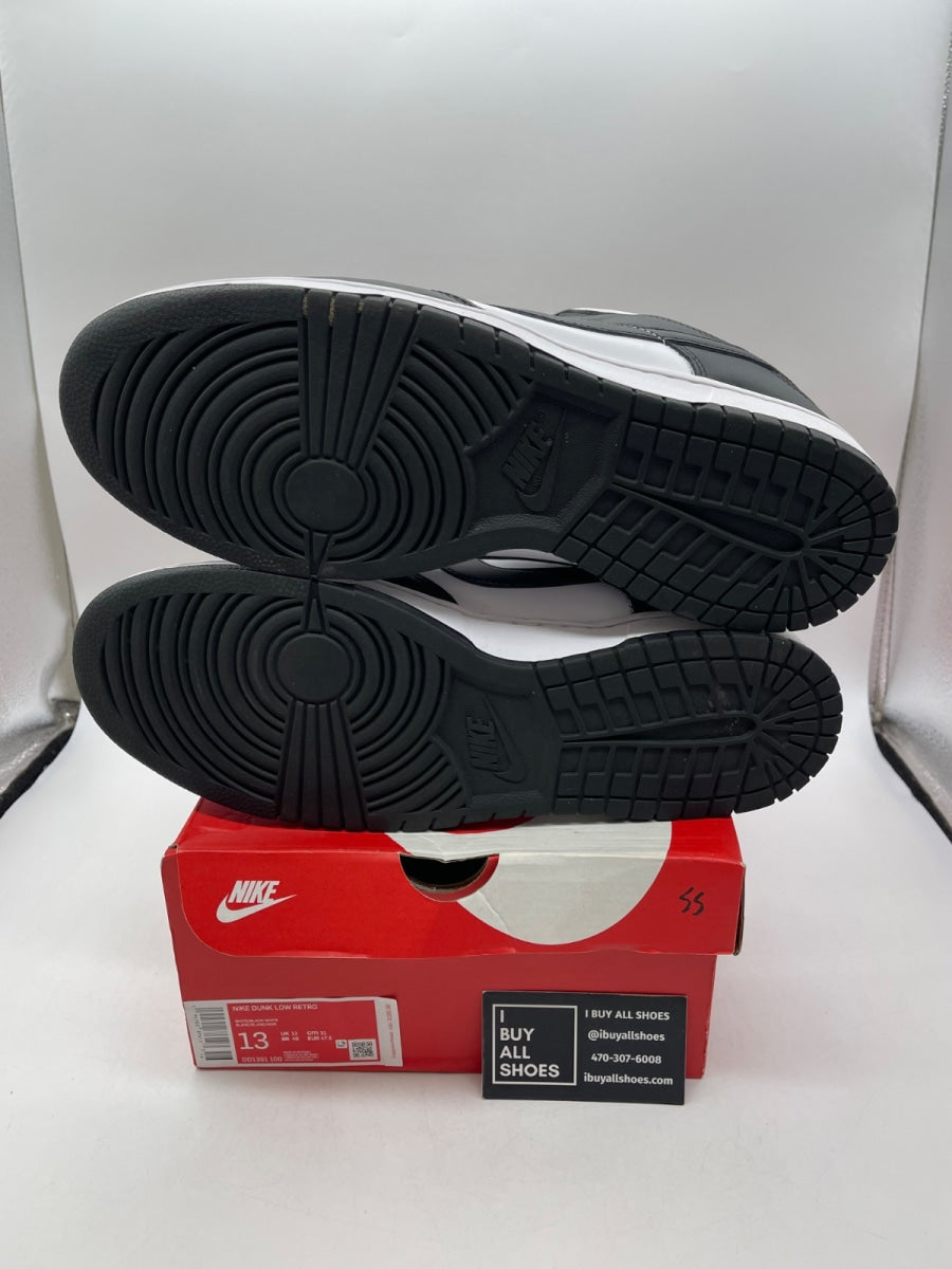 Nike Dunk Low Retro White Black Panda 13 (Moderately Worn Pre-Owned) - Image 7