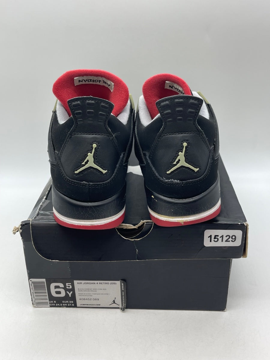 Jordan 4 Retro Black Cement (2012) (GS) (Size 6.5Y) - Image 3