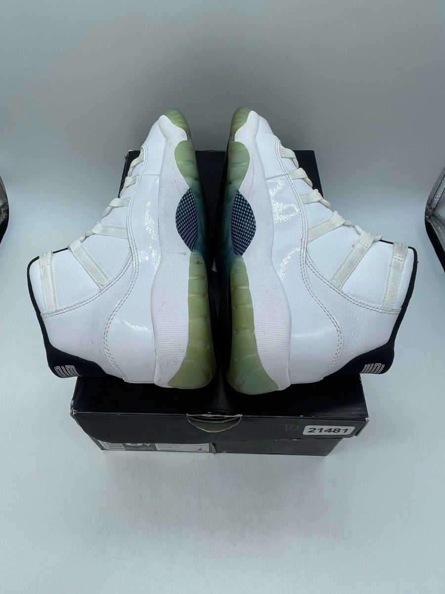 Jordan 11 Retro Legend Blue (2014) (GS) 6.5Y (Moderately Worn Pre-Owned)JordanWhite/Black-Legend Blue - Image 6