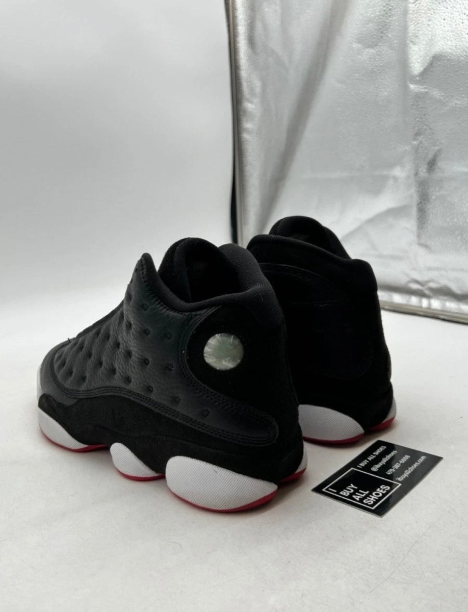 Jordan 13 Retro Playoffs (2023) 10 (Moderately Worn Pre-Owned)JordanBlack/Varsity Red-White-Vibrant Yellow - Image 4