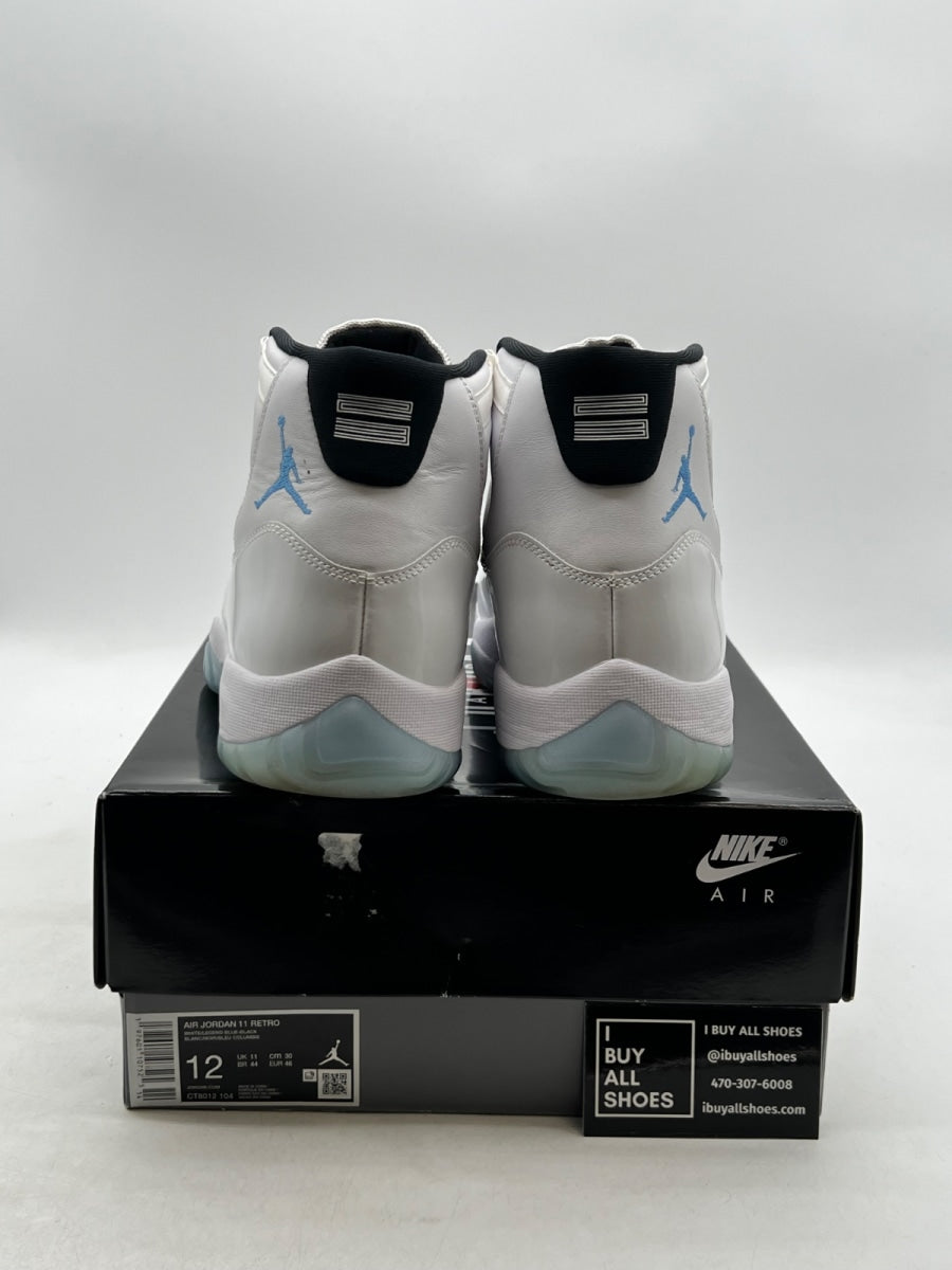 Jordan 11 Retro Legend Blue (2024) 12 (Lightly Worn Pre-Owned) - Image 3