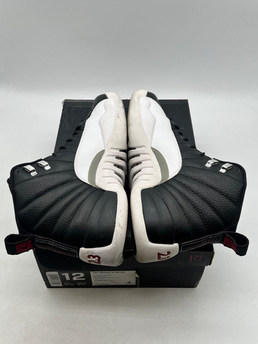Jordan 12 Retro Playoffs (2012) 12 (Lightly Worn Pre-Owned)JordanBlack/White-True Red - Image 7