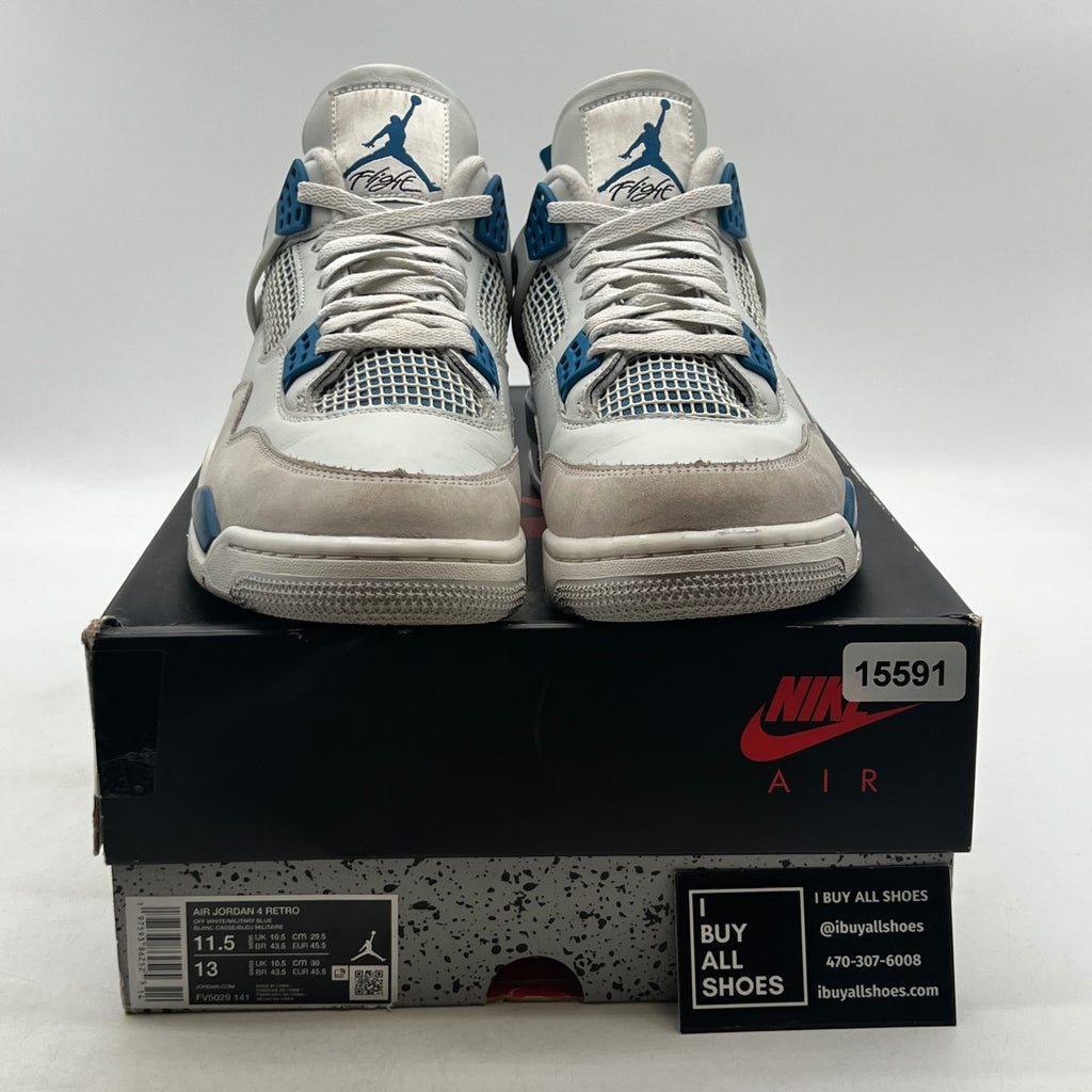 Jordan 4 Retro Military Blue (2024) - Image 2