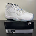 Jordan 11 Retro Legend Blue (2024) 13 (Moderately Worn Pre-Owned)JordanWhite/Legend Blue/Black - Image 1