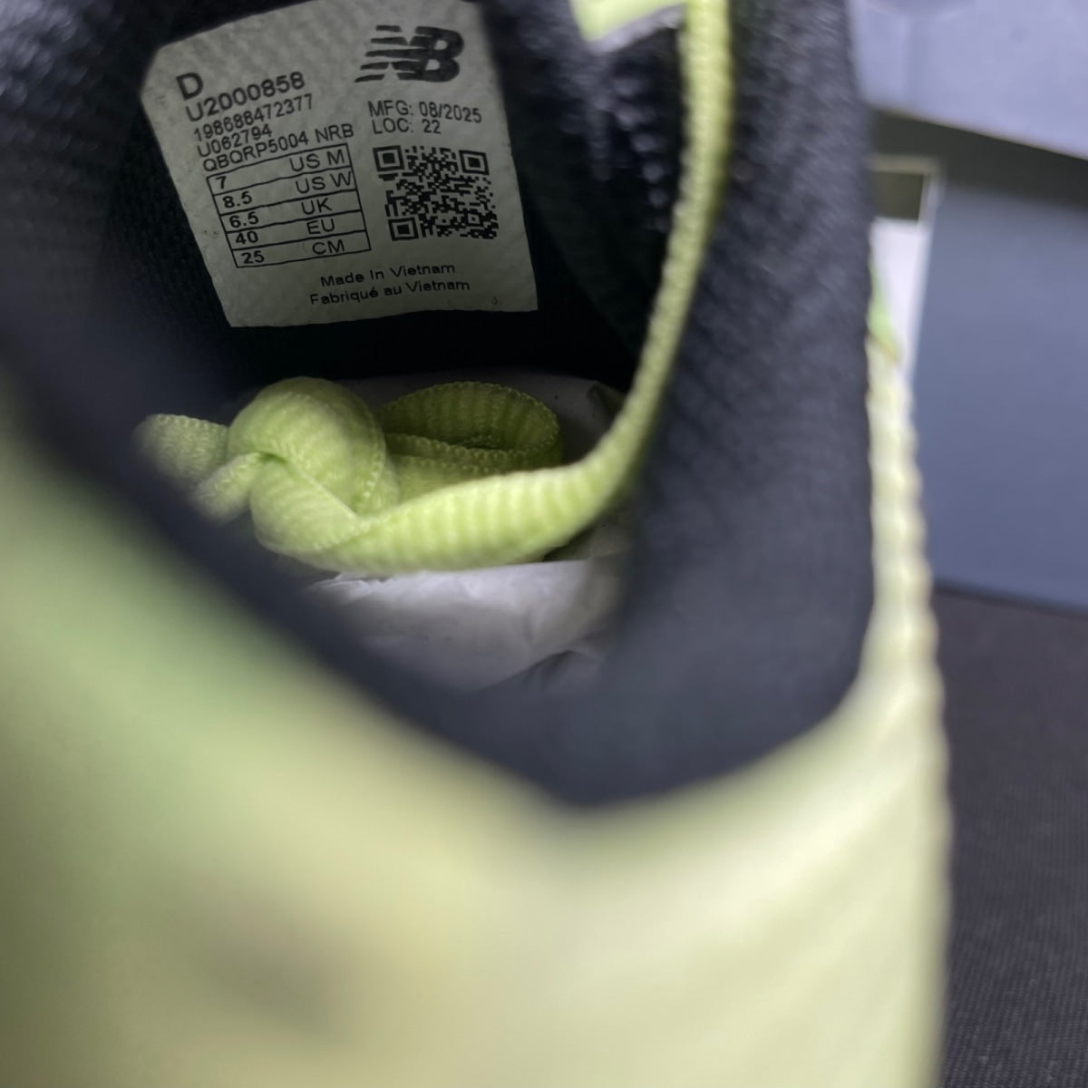 New Balance Abzorb 2000 Limelight Dry Lime (Size 7) - Image 6