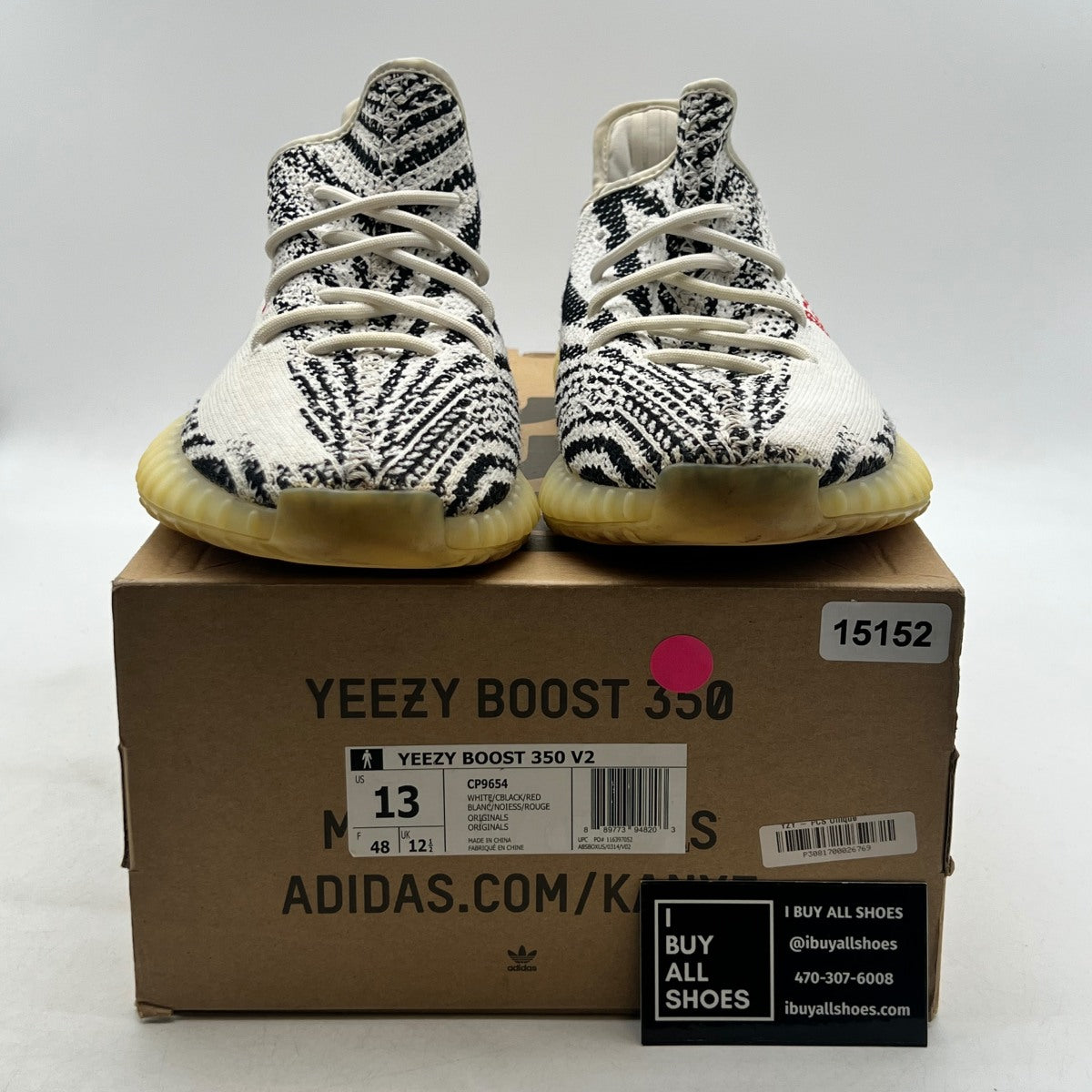 adidas Yeezy Boost 350 V2 Zebra - Image 2