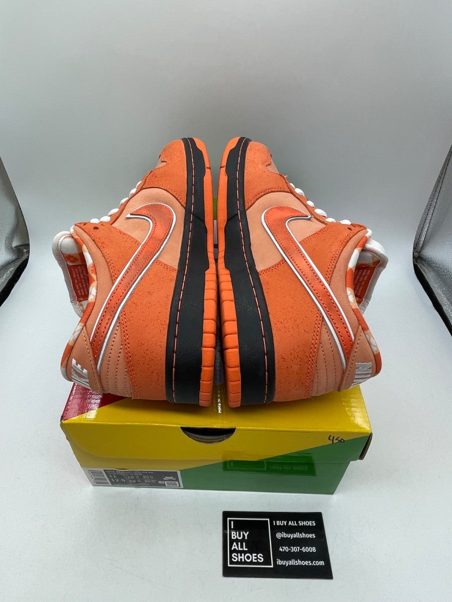 Nike SB Dunk Low Concepts Orange Lobster 11 (Moderately Worn Pre-Owned) - Image 6