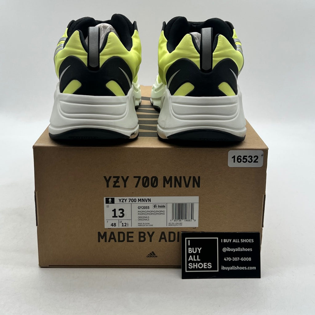 adidas Yeezy Boost 700 MNVN Laceless Phosphor - Image 3
