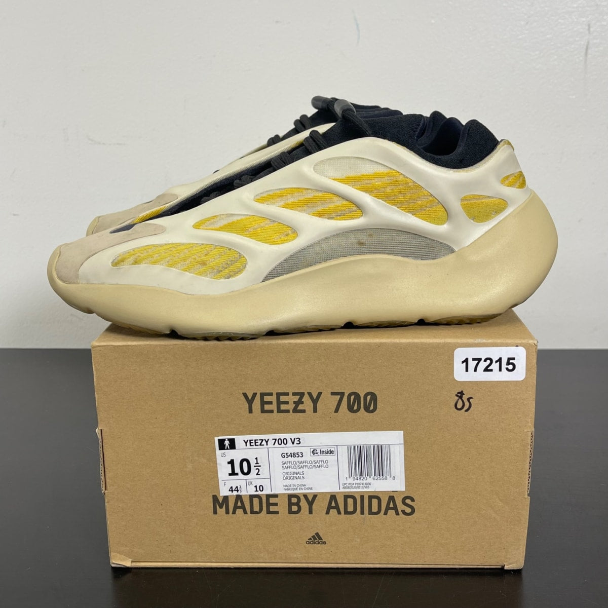 adidas Yeezy 700 V3 Safflower 10.5 (Moderately Worn Pre-Owned)adidasSafflower/Safflower/Safflower - Image 3