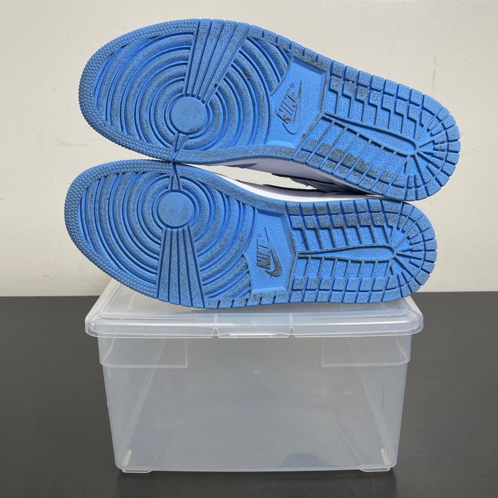 Jordan 1 Retro High OG University Blue 9 (Moderately Worn Pre-Owned)JordanWhite/University Blue-Black - Image 5