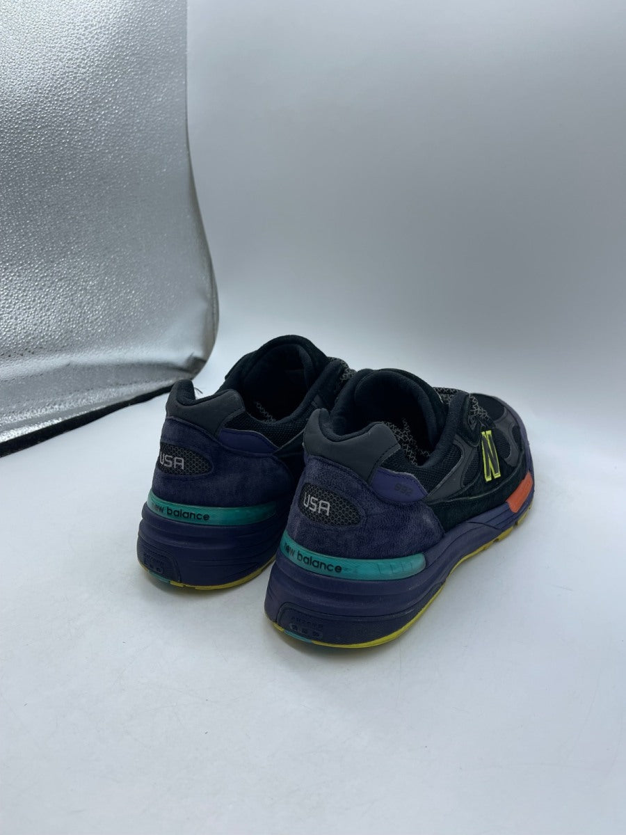 New Balance 992 MiUSA Black Purple 10 (Moderately Worn Pre-Owned) - Image 5