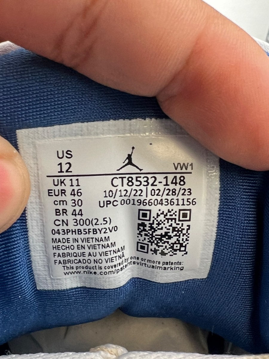 Jordan 3 Retro Wizards 12 (Moderately Worn Pre-Owned) - Image 9